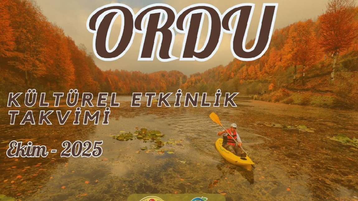 Ordu Kültürel Etkinlik Takvimi - Ekim 2025
